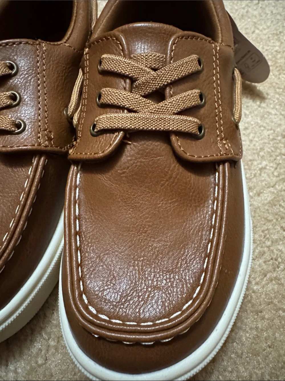 wonder nation Brown Kids‎ Boat Shoes